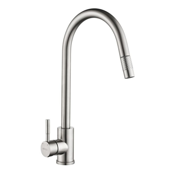 Ritrarre Flex Retractable Tap - Brushed Steel